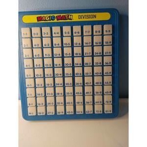 MAGIC MATH machine DIVISION Lanard EDUCATIONAL Learning Toy